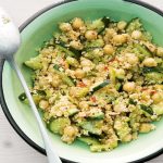 Salade de semoule et pois chiches